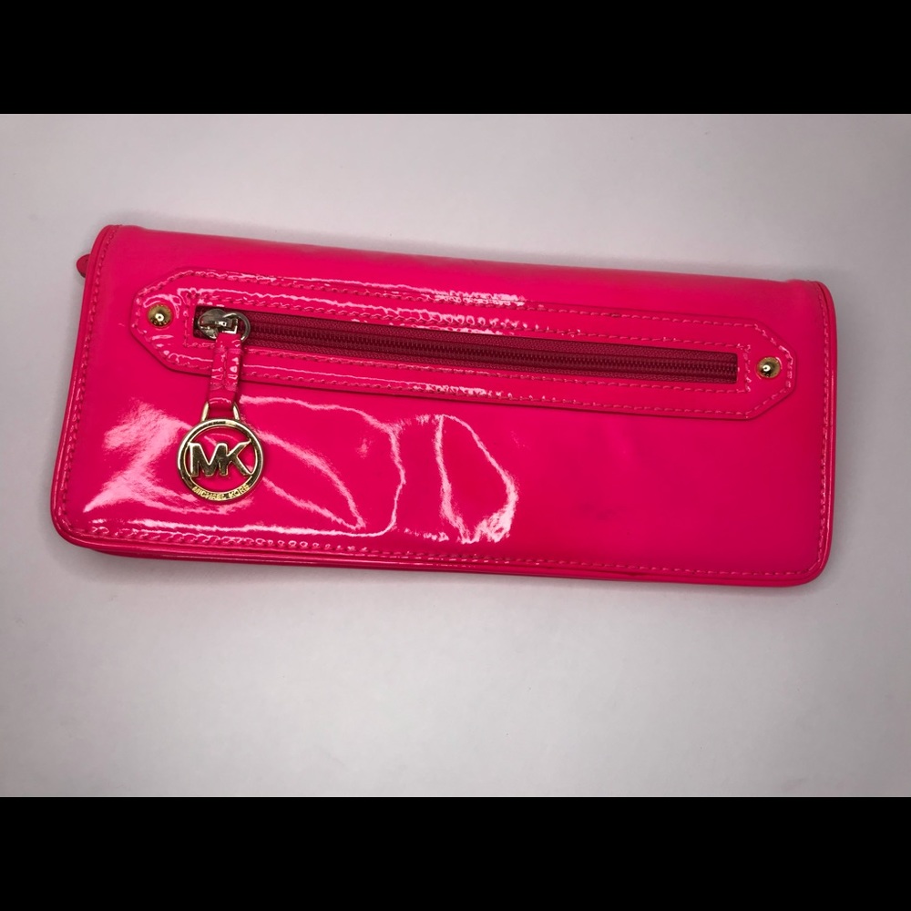 Michael kors hot mink wallet